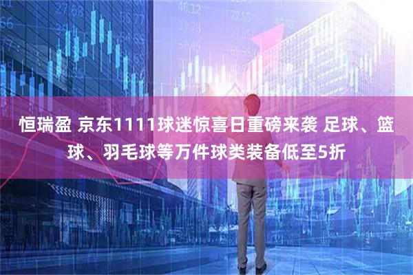 恒瑞盈 京东1111球迷惊喜日重磅来袭 足球、篮球、羽毛球等万件球类装备低至5折
