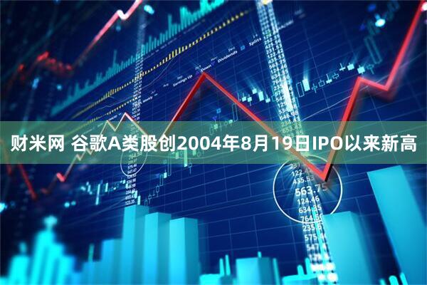财米网 谷歌A类股创2004年8月19日IPO以来新高